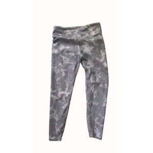 Becco Camo marble Print Womens Leggings  Made In Mexico Size L